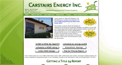 Desktop Screenshot of carstairsenergycalcs.com